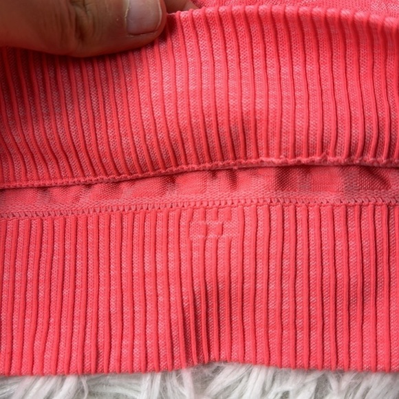 Lululemon Rest Less Pullover Heathered Electric Coral - Picture 3 of 7